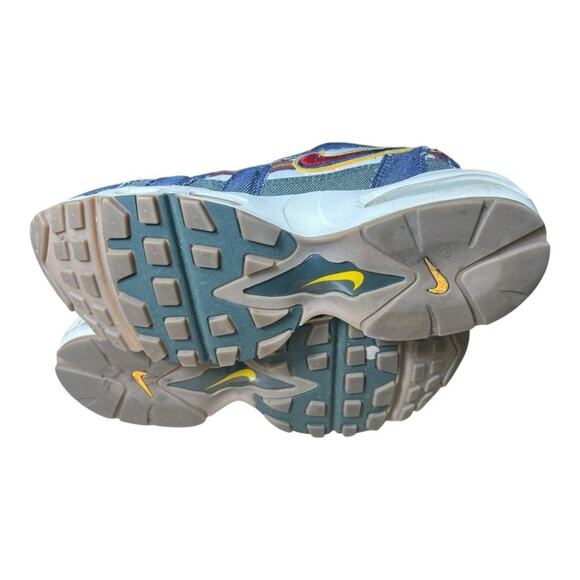 Nike Air Max 96 II QS Shoes Mens 9 Blackened Blue DJ6742-400 Sneakers - Picture 5 of 6